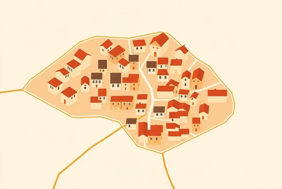 Carte du secteur d'intervention autour de Moulins (03000)